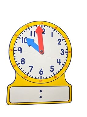 Lakeshore Magnetic Teaching Clock 12x15